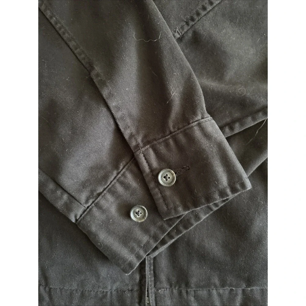 Polo Ralph Laure Black Cotton Vtg 90's Bomber XXL